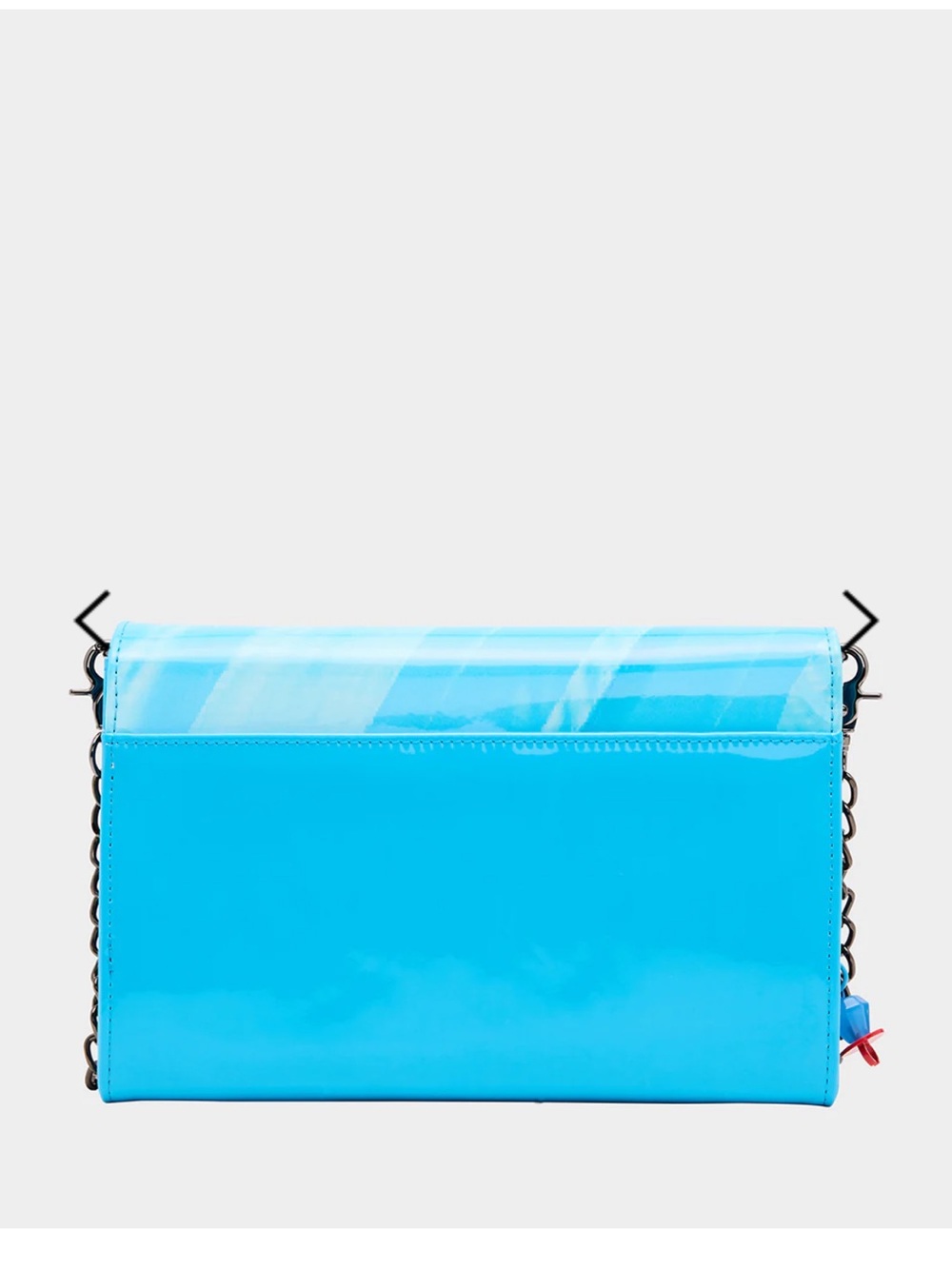 Betsey Johnson Blue Raspberry Ring Pop Crossbody Wallet - Picture 5 of 6